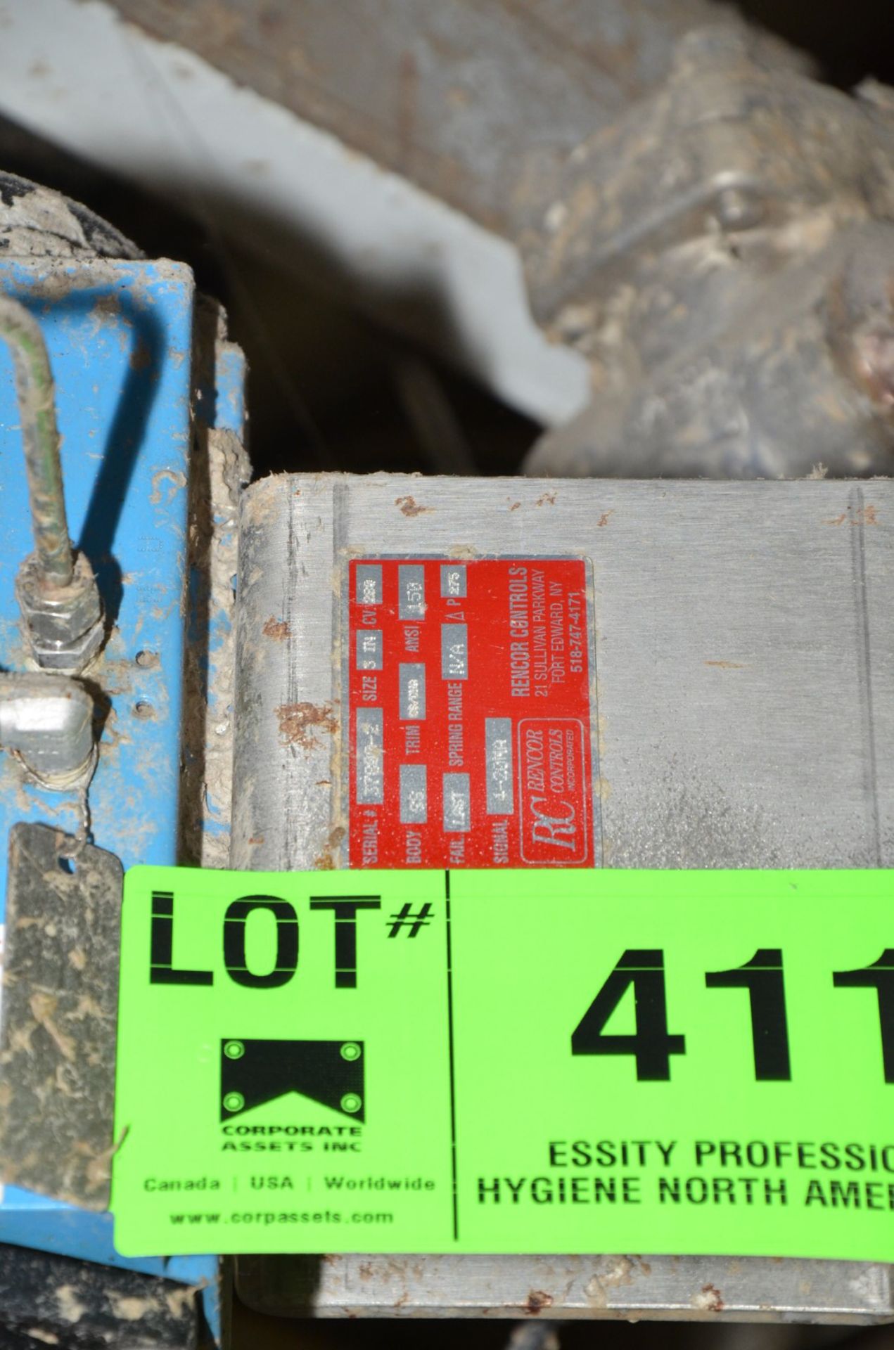 RENCOR 37800-2 3" STAINLESS STEEL AUTOMATIC VALVE (CI) [RIGGING FEE FOR LOT #411 - $150 USD PLUS - Image 2 of 3