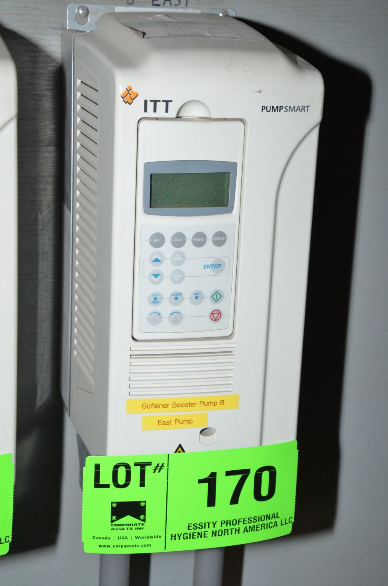 ABB ITT (2014) ACS800 PUMPSMART 7.5 HP VFD S/N 2141301742 (CI) [RIGGING FEE FOR LOT #170 - $100