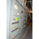 SIEMENS ALLIS VALUE LINE 5-BANK MCC PANEL (CI) [RIGGING FEE FOR LOT #559 - $1000 USD PLUS APPLICABLE