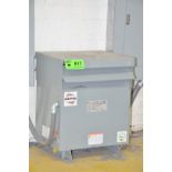 HPS 75KVA/480-208-120V/3PH/60HZ TRANSFORMER (CI) [RIGGING FEE FOR LOT #817 - $100 USD PLUS