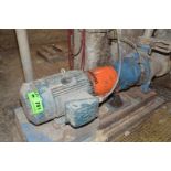GOULDS 3175 4X6-14 CENTRIFUGAL PUMP WITH 30 HP DRIVE MOTOR, S/N 090319ESY (CI) [RIGGING FEE FOR