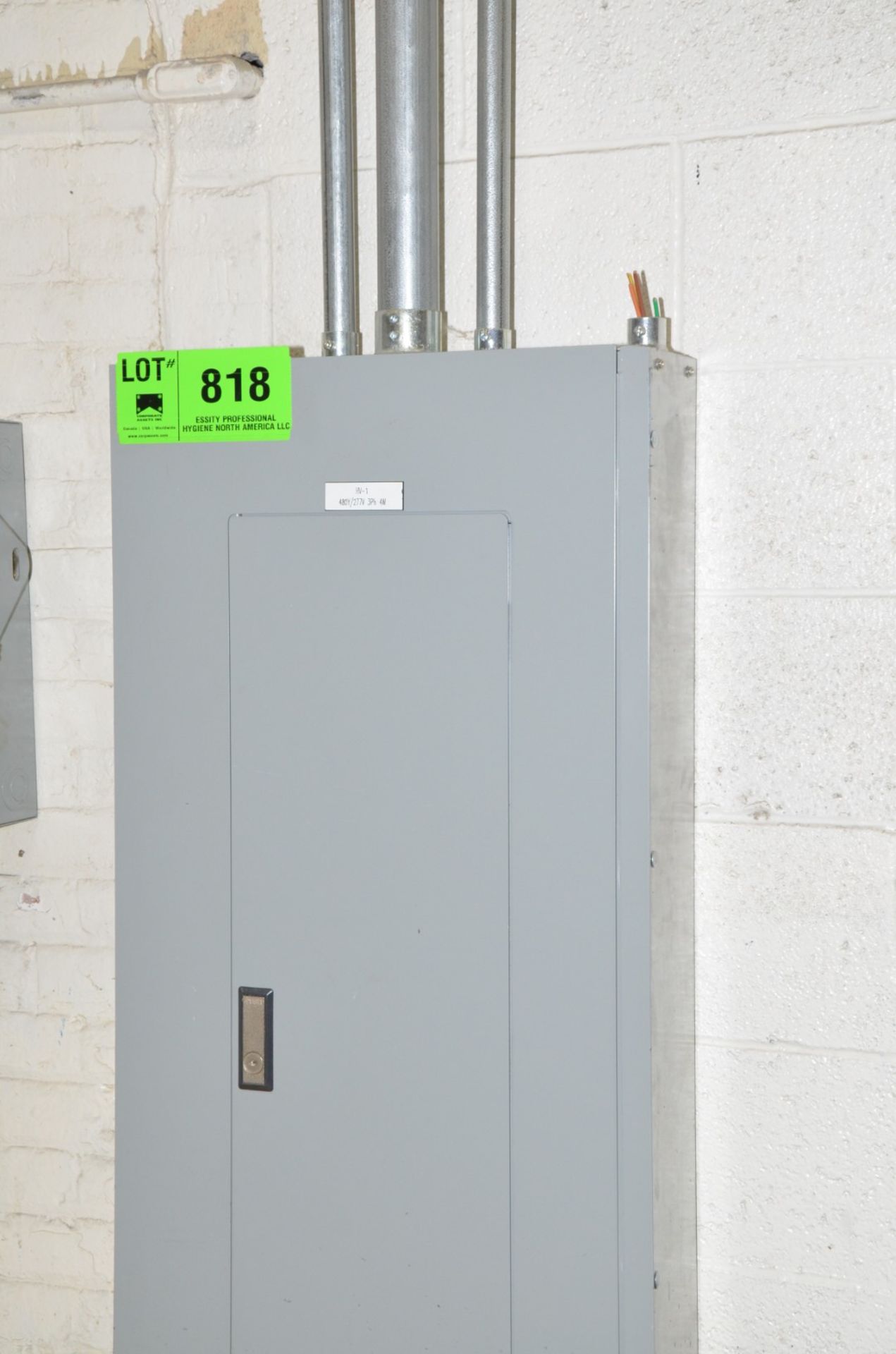 BREAKER PANEL (CI) [RIGGING FEE FOR LOT #818 - $100 USD PLUS APPLICABLE TAXES]