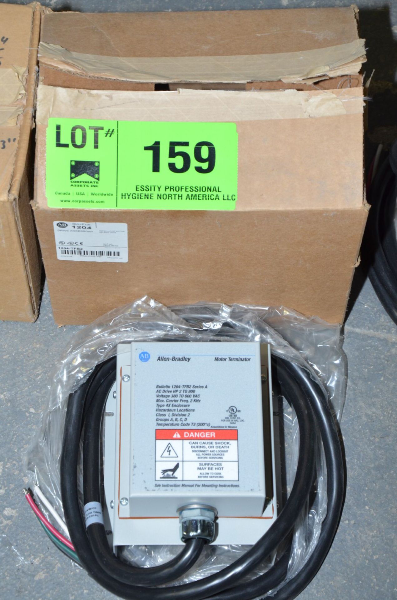 ALLEN BRADLEY (2019) 1204-TFB2 REFLECTIVE WAVE MOTOR TERMINATOR [RIGGING FEE FOR LOT #159 - $25 - Image 2 of 2