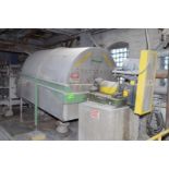 VOITH (2006) STR5F STAINLESS STEEL INCLINE ROTARY DRUM SCREEN WITH 63" DIA DRUM, 18.8 SQ/FT GROSS