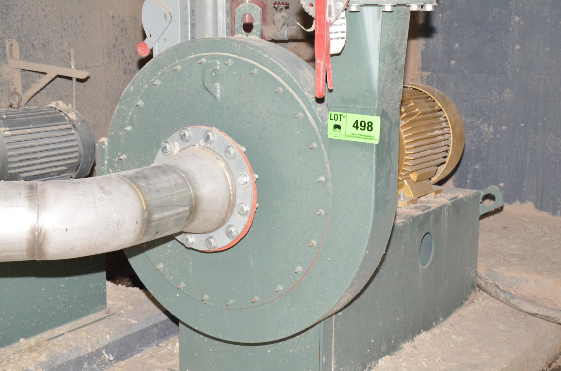 NYB (2016) CENTRIFUGAL BLOWER WITH 30 HP ELECTRIC DRIVE MOTOR, S/N N/A (CI) [RIGGING FEE FOR LOT #