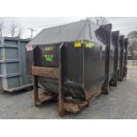 STATIONARY COMPACTOR ROLL-OFF BIN WITH APPROX. 40 CU/YRD CAPACITY (CI) [RIGGING FEE FOR LOT #