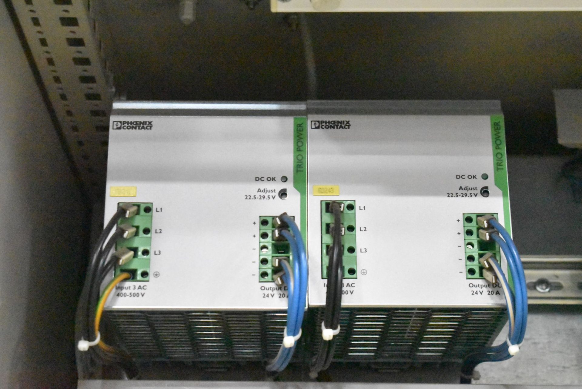 ELLECTRIC CONTROL CABINET WITH FANUC PLC AND DRIVE COMPONENTS (CI) [RIGGING FEE FOR LOT #864 - $ - Image 8 of 10