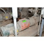 GOULDS 4X6-14 CENTRIFUGAL PUMP WITH 40 HP DRIVE MOTOR, S/N 209C130 (CI) [RIGGING FEE FOR LOT #