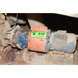 GOULDS 3196 4X6-13 CENTRIFUGAL PUMP WITH 10HP DRIVE MOTOR, S/N 733C559 (CI) [RIGGING FEE FOR LOT #