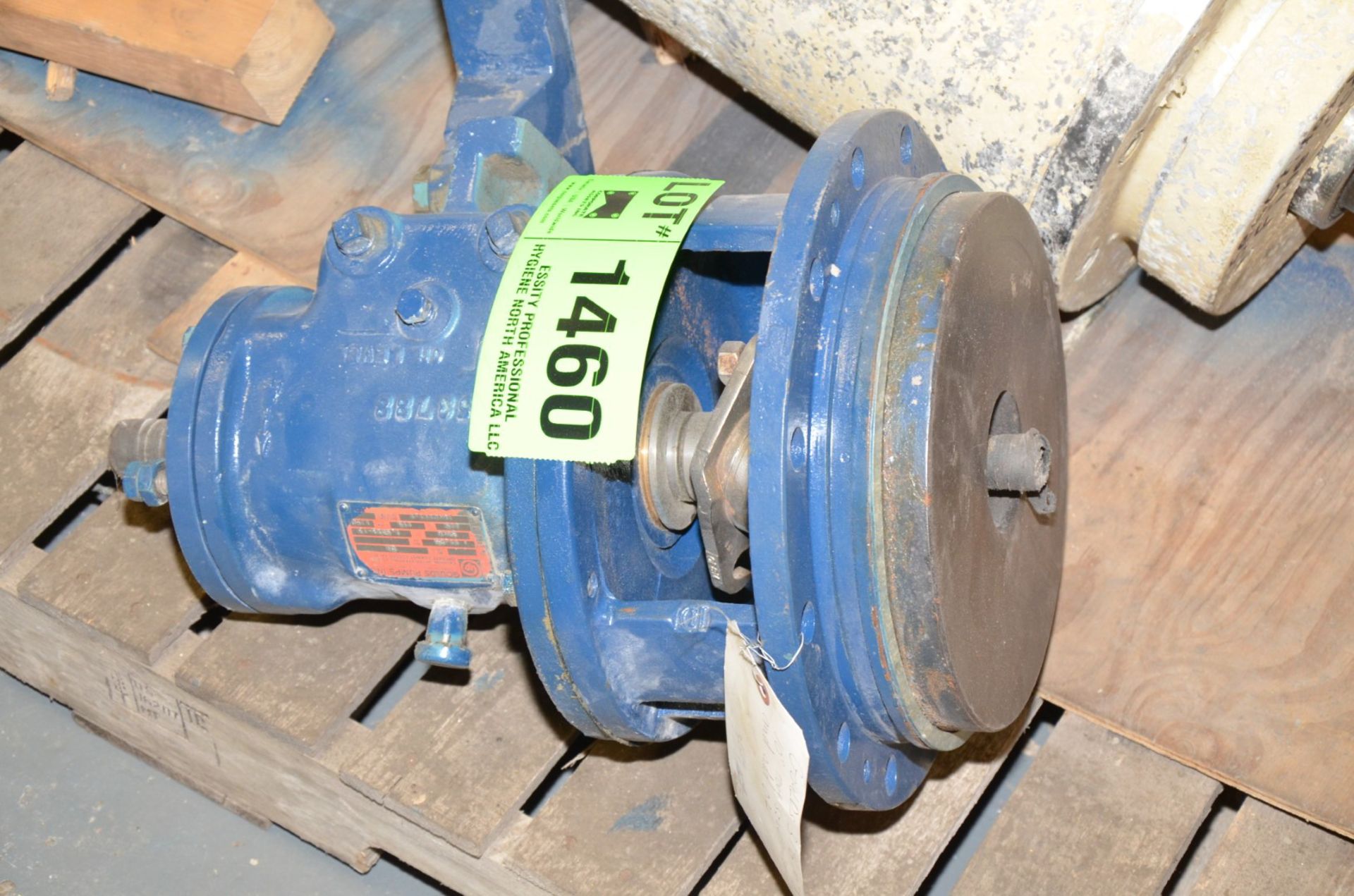 GOULDS 3196 1.5X3-13 ROTARY PUMP ASSY [RIGGING FEE FOR LOT #1460 - $25 USD PLUS APPLICABLE TAXES]