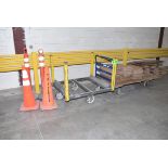 LOT/ MATERIAL CARTS, SAFETY CONES & PACKAGING SUPPLIES [RIGGING FEE FOR LOT #1863 - $25 USD PLUS