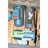 LOT/ (3) ELECTRIC MOTORS [RIGGING FEE FOR LOT #1520 - $25 USD PLUS APPLICABLE TAXES]