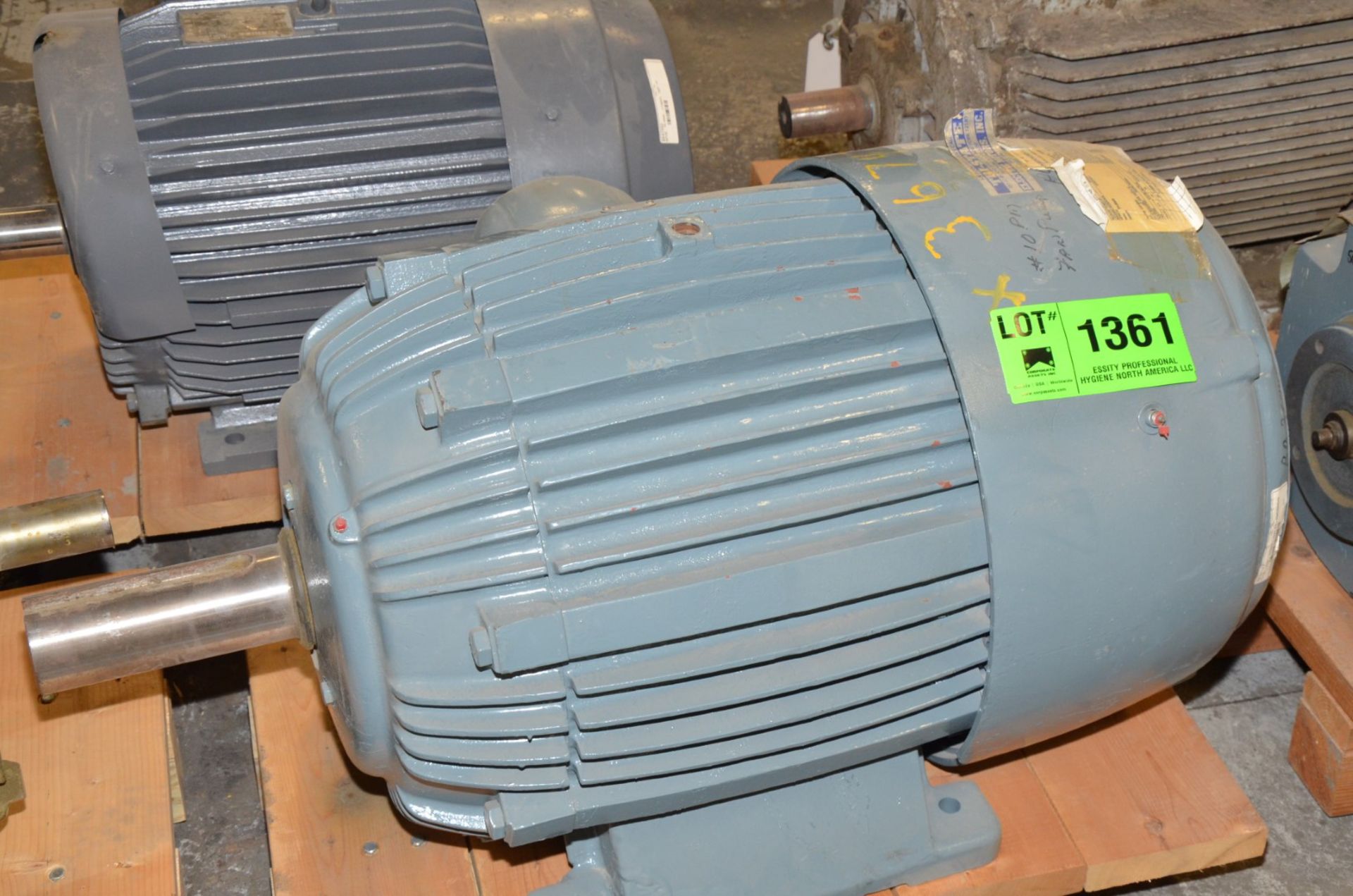 US ELECTRIC 75 HP 875 RPM 460V ELECTRIC MOTOR [RIGGING FEE FOR LOT #1361 - $25 USD PLUS APPLICABLE