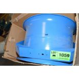 PATTERSON EUA 56T17T5390A P 30" FAN WITH 1 HP MOTOR, S/N N/A [RIGGING FEE FOR LOT #1059 - $25 USD