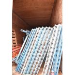 LOT/ CONTENTS OF TRAILER - ADJUSTABLE PALLET RACKING (CI) [RIGGING FEE FOR LOT #1734 - $450 USD PLUS