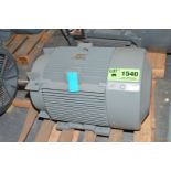 GE 75 HP 1185 RPM 460V ELECTRIC MOTOR [RIGGING FEE FOR LOT #1540 - $50 USD PLUS APPLICABLE TAXES]