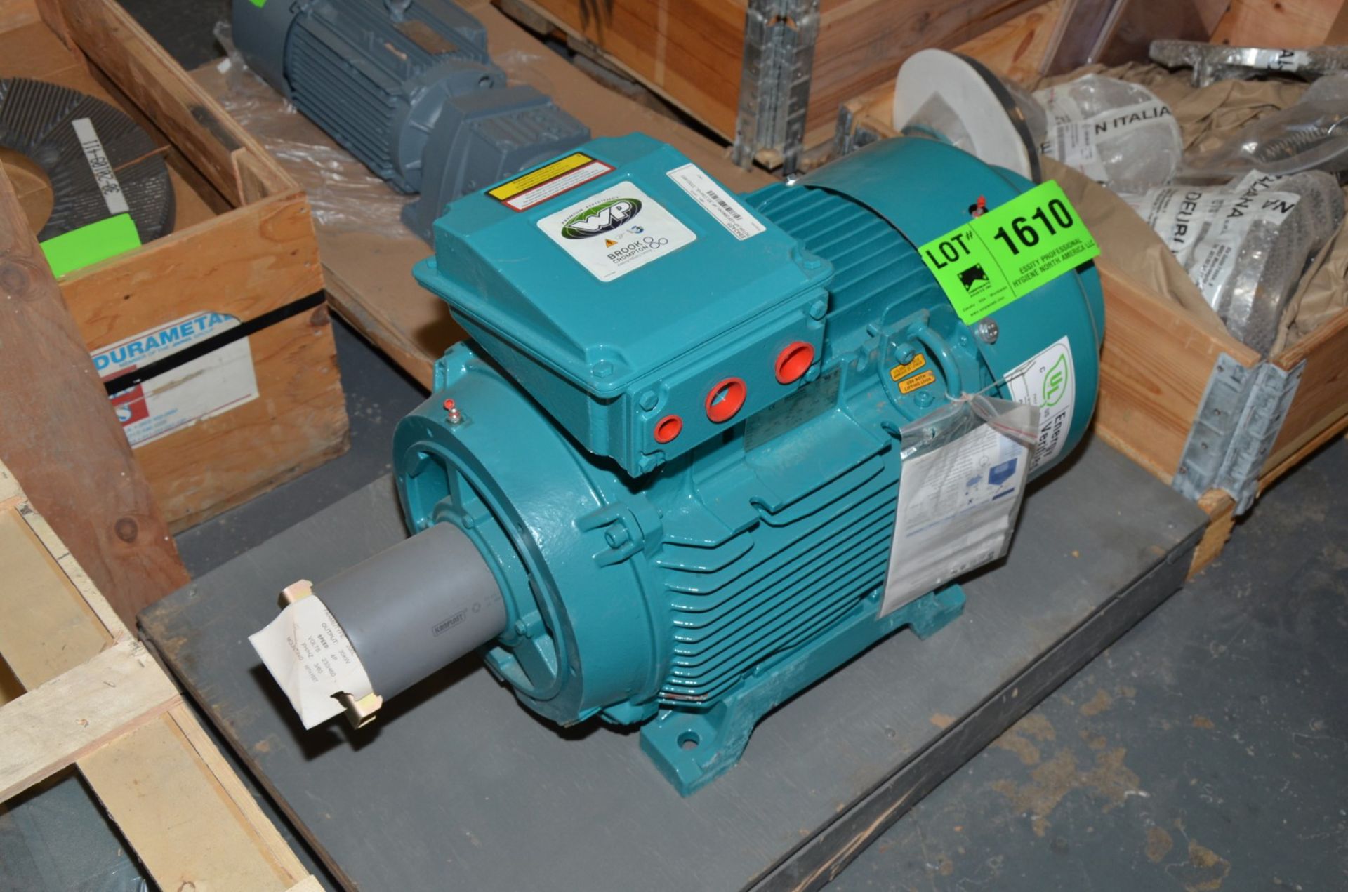 BROOK CROMPTON 35 HP 1770 RPM ELECTRIC MOTOR [RIGGING FEE FOR LOT #1610 - $25 USD PLUS APPLICABLE - Bild 2 aus 3