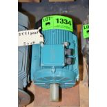BROOK CROMPTON 7.5 HP 3520 RPM 460V ELECTRIC MOTOR [RIGGING FEE FOR LOT #1334 - $25 USD PLUS