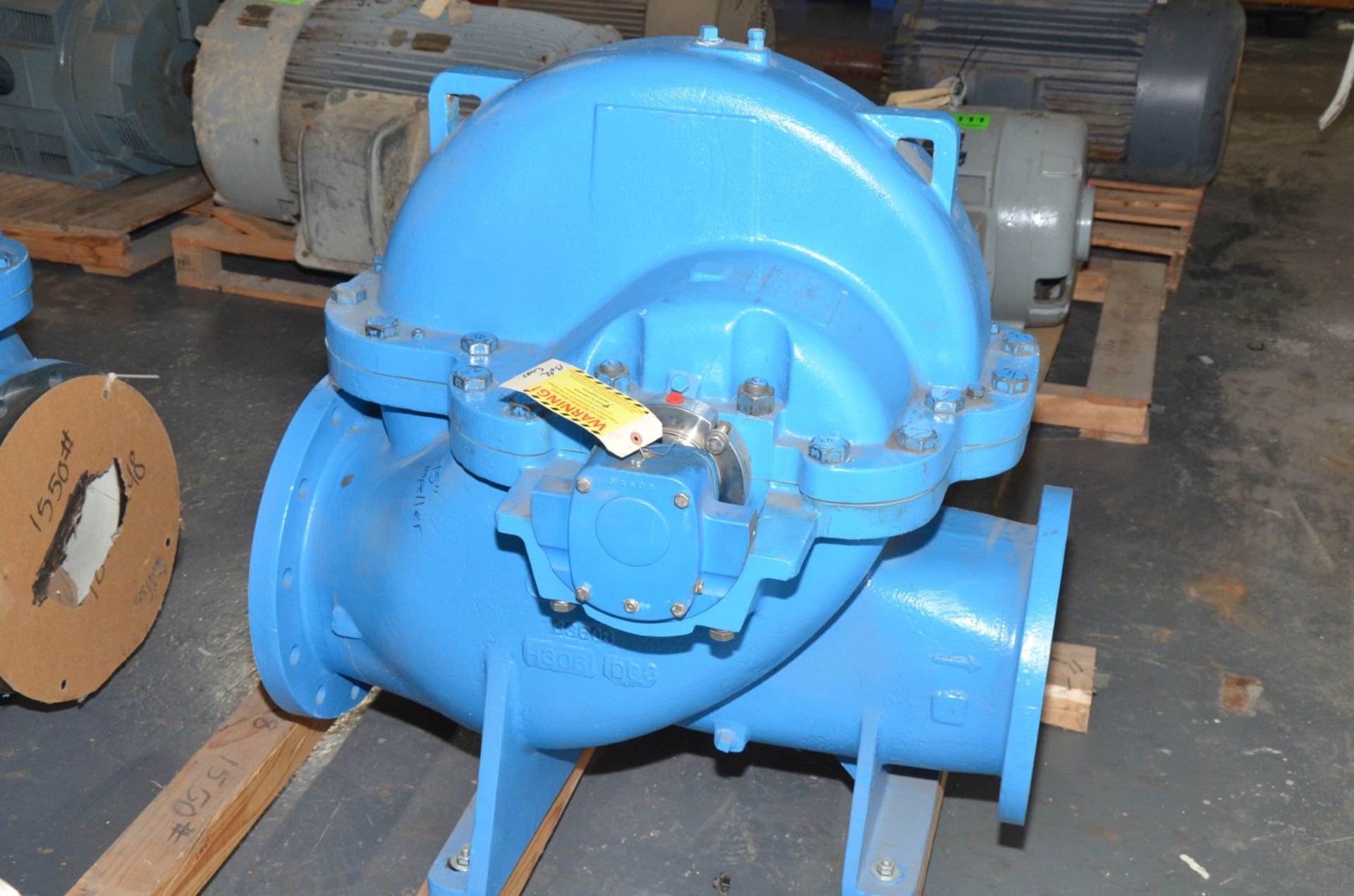 GOULDS FAN PUMP WITH 10" INLET I.D., 12" OUTLET I.D. [RIGGING FEE FOR LOT #1094 - $25 USD PLUS - Image 3 of 5