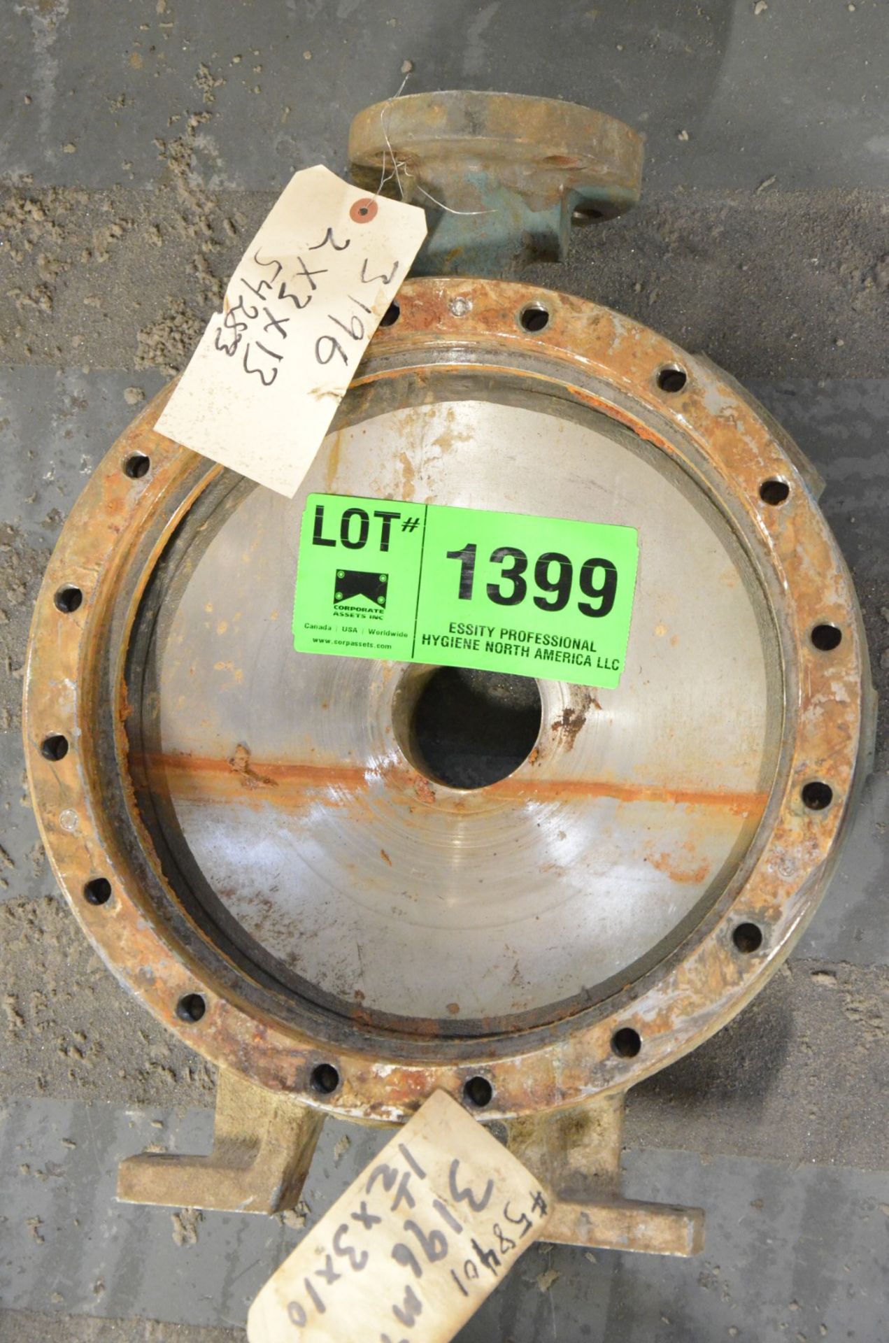 GOULDS 3196 2X3-13 PUMP HOUSING [RIGGING FEE FOR LOT #1399 - $25 USD PLUS APPLICABLE TAXES]