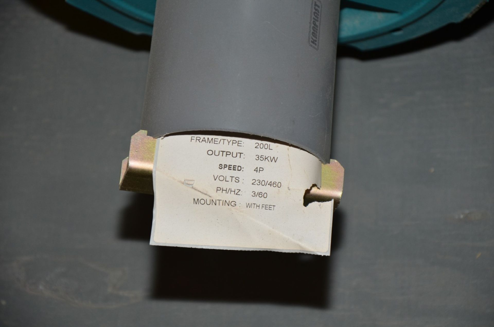 BROOK CROMPTON 35 HP 1770 RPM ELECTRIC MOTOR [RIGGING FEE FOR LOT #1610 - $25 USD PLUS APPLICABLE - Bild 3 aus 3
