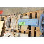 STAINLESS STEEL 14" GATE KNIFE VALVE [RIGGING FEE FOR LOT #1385 - $25 USD PLUS APPLICABLE TAXES]