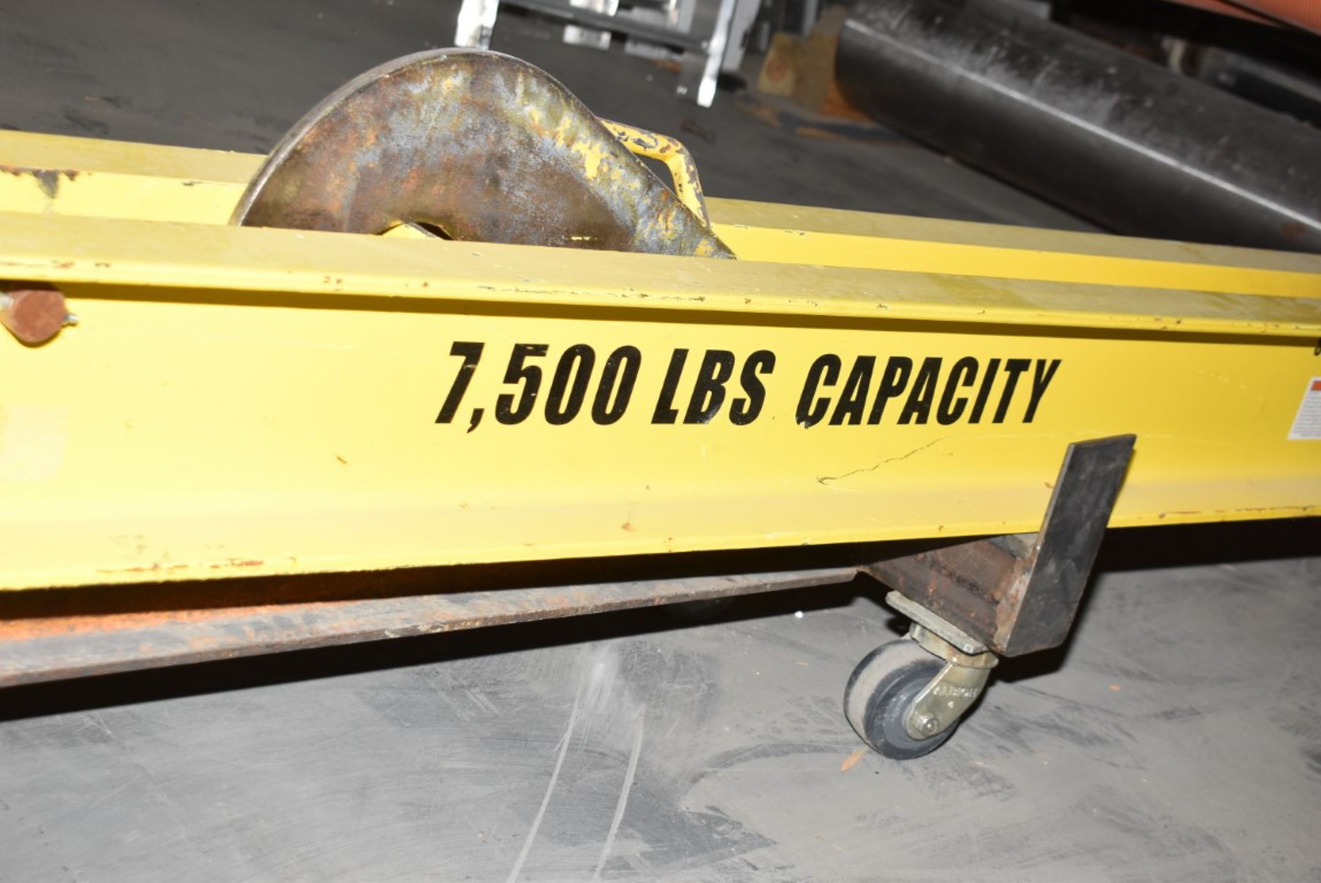 ZINTER HANDLING 7,500 LB. CAPACITY SPREADER BEAM WITH 158" SPAN, S/N: 1706 [RIGGING FEE FOR LOT # - Image 2 of 3