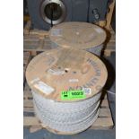 LOT/ (2) SPOOLS RAGGER ROPE [RIGGING FEE FOR LOT #1023 - $25 USD PLUS APPLICABLE TAXES]