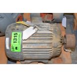 SIEMENS 20 HP 1165 RPM 460V ELECTRIC MOTOR [RIGGING FEE FOR LOT #1315 - $25 USD PLUS APPLICABLE