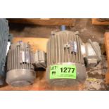 LOT/ 7.5 HP AND 1.5 HP ELECTRIC MOTORS [RIGGING FEE FOR LOT #1277 - $25 USD PLUS APPLICABLE TAXES]