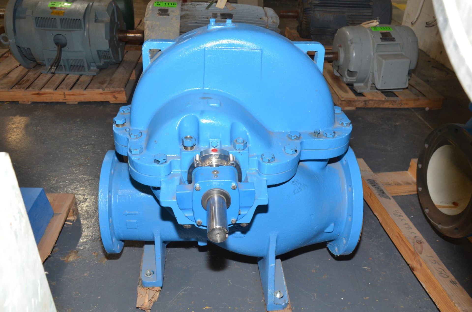GOULDS FAN PUMP WITH 10" INLET I.D., 12" OUTLET I.D. [RIGGING FEE FOR LOT #1095 - $25 USD PLUS - Image 3 of 5
