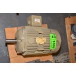 GE 7.5 HP 1175 RPM 460V ELECTRIC MOTOR [RIGGING FEE FOR LOT #1307 - $25 USD PLUS APPLICABLE TAXES]