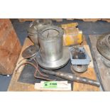 LOT/ CRATE WITH PARTS - STAINLESS STEEL ROTORS [RIGGING FEE FOR LOT #1169 - $25 USD PLUS