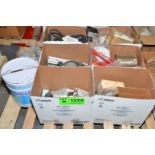 LOT/ SKID WITH PARTS - ELECTRICAL, HYDRAULIC, MECHANICAL AND ELECTRONIC PARTS, REMNANTS AND