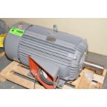 TOSHIBA 75 HP 1180 RPM 460V ELECTRIC MOTOR [RIGGING FEE FOR LOT #1469 - $50 USD PLUS APPLICABLE