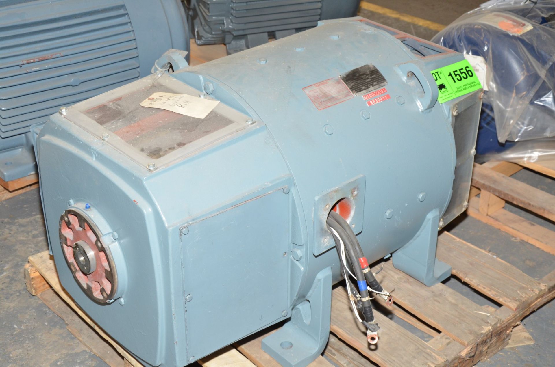 GE 150 HP 1700 RPM ELECTRIC MOTOR [RIGGING FEE FOR LOT #1556 - $50 USD PLUS APPLICABLE TAXES] - Image 2 of 4