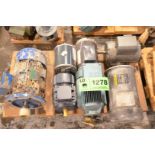 LOT/ (7) ELECTRIC MOTORS UNDER 10HP [RIGGING FEE FOR LOT #1278 - $25 USD PLUS APPLICABLE TAXES]