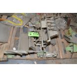 LOT/ SKID WITH PARTS - TRANSFER AND CHANGEOVER TOOLING [RIGGING FEE FOR LOT #1175 - $25 USD PLUS