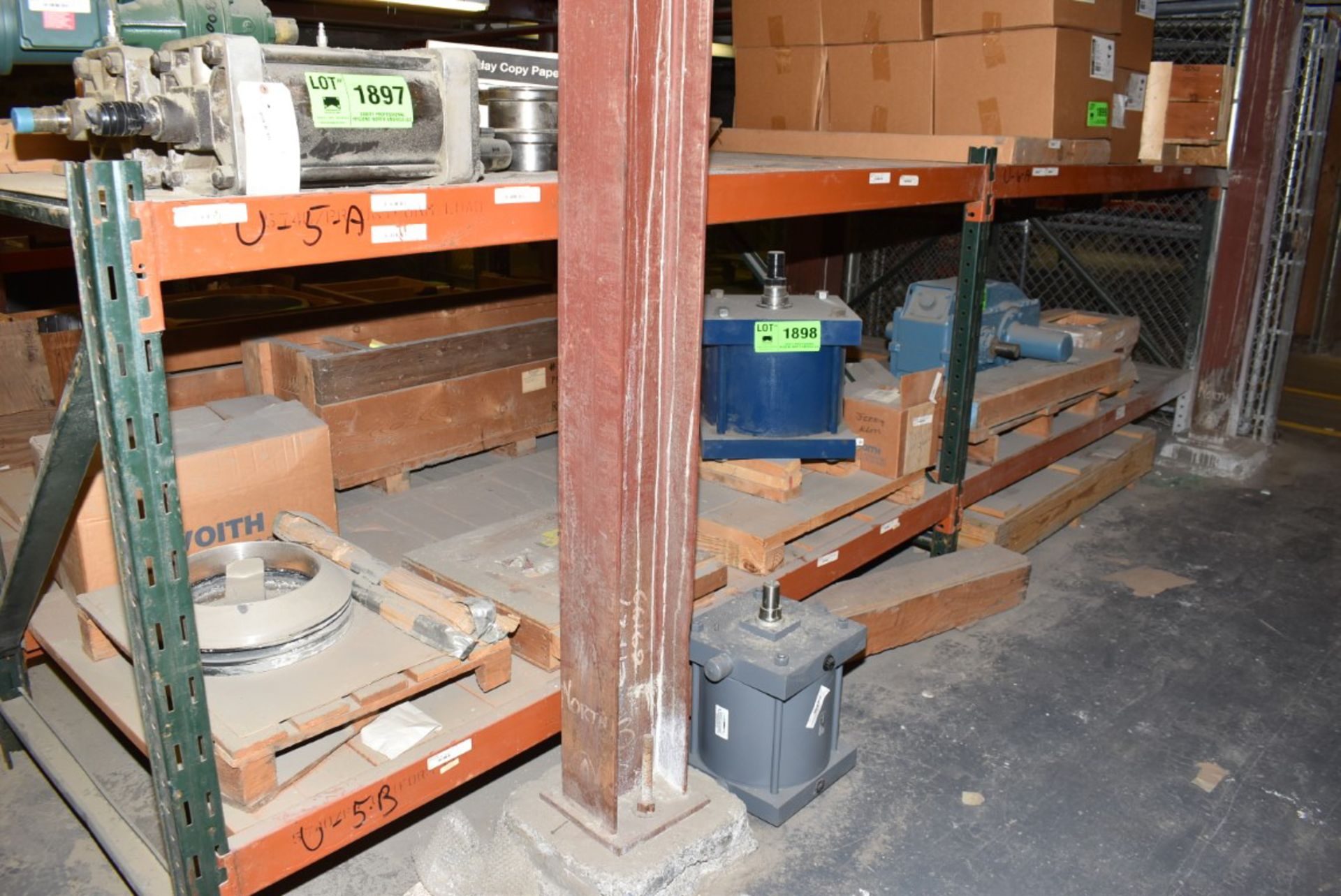 LOT/ (9) SECTIONS OF ADJUSTABLE PALLET RACKING (CONTENTS NOT INCLUDED) (DELAYED DELIVERY) - Image 7 of 7