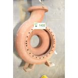 GOULDS 3196 6X8-15 PUMP HOUSING [RIGGING FEE FOR LOT #1432 - $25 USD PLUS APPLICABLE TAXES]