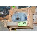 GE 3 HP 1765 RPM 460V ELECTRIC MOTOR [RIGGING FEE FOR LOT #1535 - $25 USD PLUS APPLICABLE TAXES]