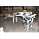 DUAL BELT POWER INCLINE CONVEYOR (CI) [RIGGING FEE FOR LOT #1872 - $50 USD PLUS APPLICABLE TAXES]