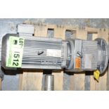 SEW EURODRIVE RAF77DRN132S4/DH GEAR MOTOR WITH 7.5 HP [RIGGING FEE FOR LOT #1512 - $25 USD PLUS