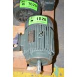 PREMIUM 10 HP 1745 RPM 460V ELECTRIC MOTOR [RIGGING FEE FOR LOT #1528 - $25 USD PLUS APPLICABLE