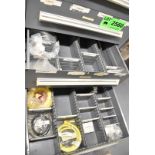 LOT/ REMAINING CONTENTS OF CABINET - SR-4 WRAPPER SPARE PARTS & COMPONENTS (TOOL CABINET NOT