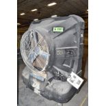 PORTACOOL JETSTREAM 260 PORTABLE EVAPORATIVE COOLER WITH 12,500 CFM, 25 MPH VELOCITY, VARIABLE