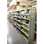 LOT/ (15) SECTIONS OF ADJUSTABLE STEEL SHELVING (DELAYED DELIVERY) [RIGGING FEES FOR LOT #2502 - $