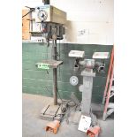 LOT/ ROCKWELL SERIES 15-655 HEAVY DUTY FLOOR TYPE DRILL PRESS WITH SPEEDS TO 3500 RPM, 1.5 HP
