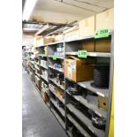 LOT/ (16) SECTIONS OF ADJUSTABLE STEEL SHELVING (DELAYED DELIVERY) [RIGGING FEES FOR LOT #2539 - $