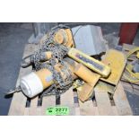 BUDGIT 3 TON CAPACITY ELECTRIC HOIST WITH TROLLEY, PENDANT CONTROL, S/N: 236783 [RIGGING FEES FOR
